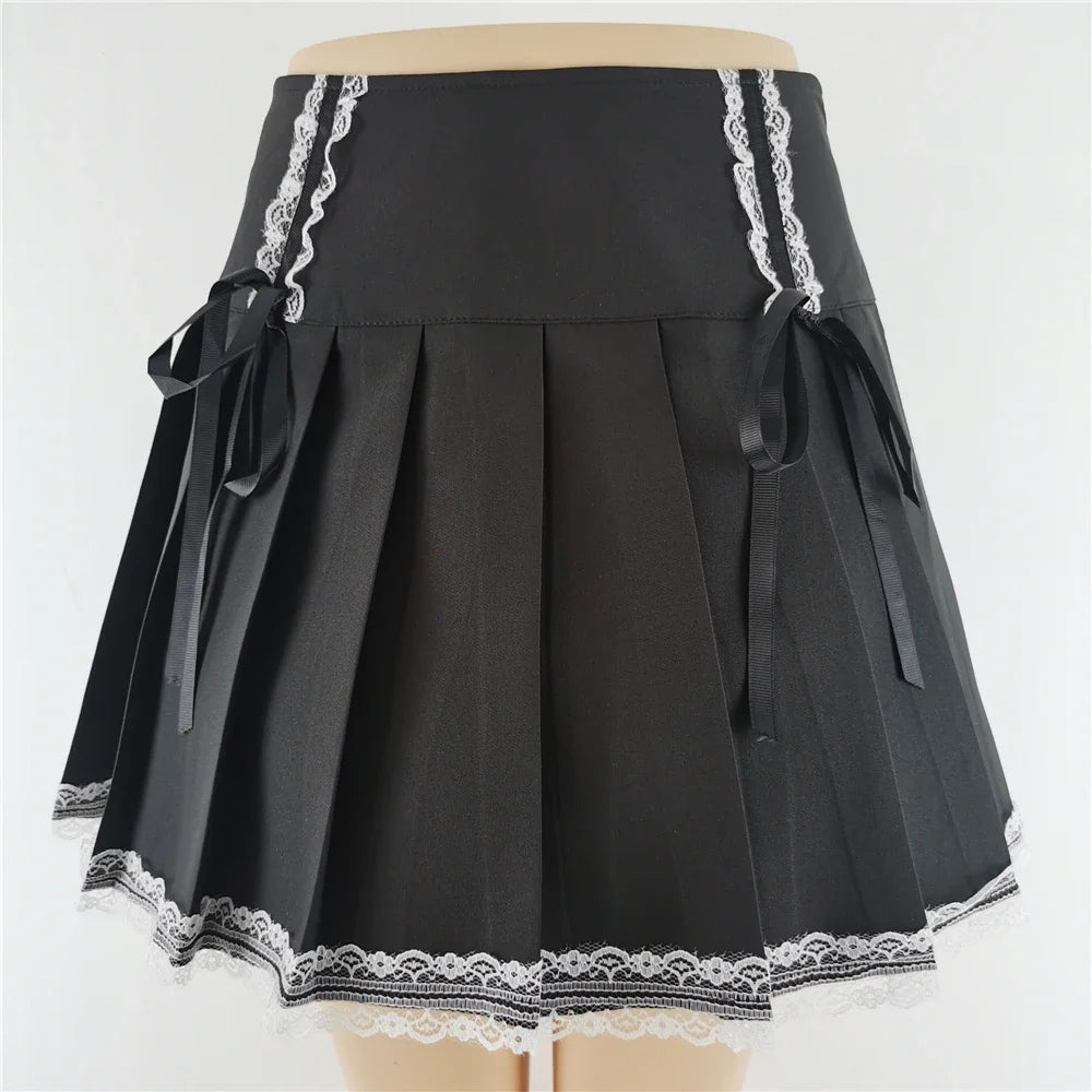 High Waist Utility Pocket Mini Skirt Punk Inspired Alternative Fashion Bottom