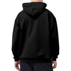 Anime Kawaii Sketch Hoodie with Minimal Cartoon Streetwear Design