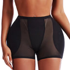 Sculpted Enhancing Short with Sheer Paneling and Contoured Padding
