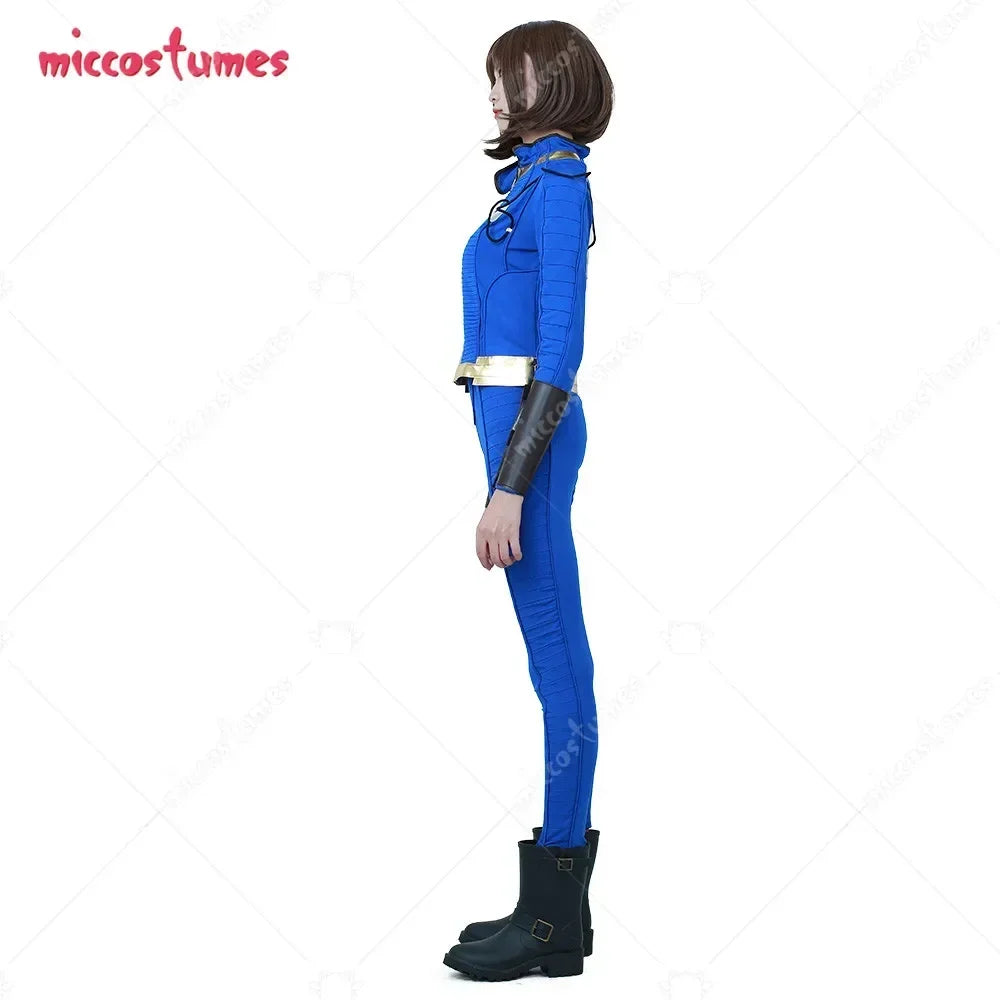 Women's Utility-Inspired Two-Piece Jacket and Pants Set with Wrist Guards and Tailored Fit