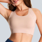Minimalist Seamless-Style Wireless Bralette in Solid Nude with Wide Shoulder Straps