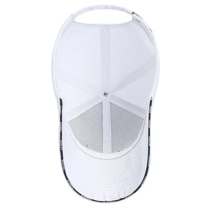 Unisex Adjustable Baseball Cap with Minimal Embroidered Detail for Casual Everyday Streetwear Style