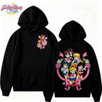 Anime Magical Streetwear Hoodie With Manga Inspired Graphic Artwork