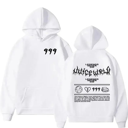 Oversized Back Graphic Hoodie with Minimal Front Detail Streetwear Design