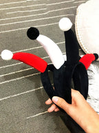 Harlequin Horn Headband Gothic Carnival Inspired Statement Hair Accessory