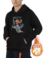 Anime Mermaid Graphic Hoodie with Retro Manga Streetwear Style