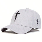 Minimalist Embroidered Baseball Cap with Curved Brim for Contemporary Streetwear Casual Fashion