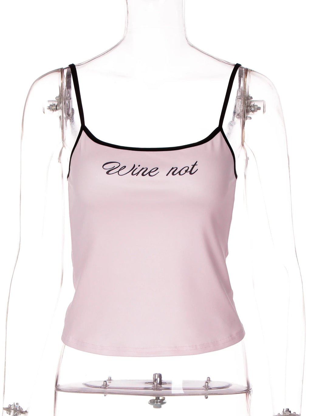 Graphic Print Backless Crop Camisole with Slim Fit Streetwear Style