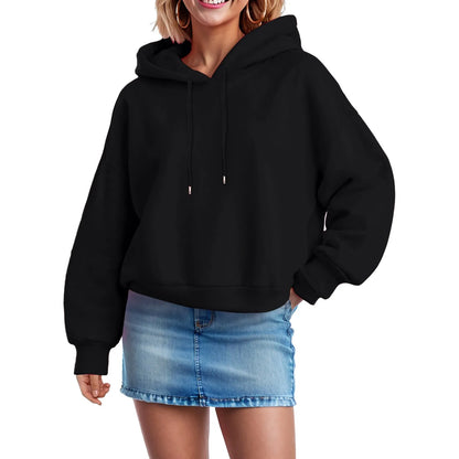 Women's Oversized Pullover Hoodie with Side Zip Detail Relaxed Streetwear Everyday Sweatshirt