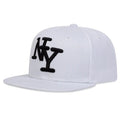 Embroidered Flat Brim Snapback Cap Adjustable Hip Hop Streetwear Baseball Hat
