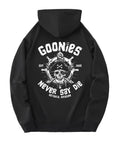 Vintage Adventure Graphic Hoodie with Heavyweight Streetwear Fit and Back Print