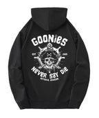 Vintage Adventure Graphic Hoodie with Heavyweight Streetwear Fit and Back Print