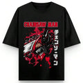 Chaos Anime Racing Oversized Alternative Streetwear Graphic T-Shirt