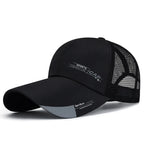 Unisex Breathable Mesh Baseball Cap with Adjustable Fit for Summer Outdoor Activities
