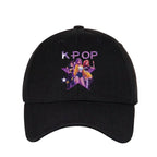 Graphic Embroidered Dad Cap Adjustable Curved Brim Streetwear Baseball Hat