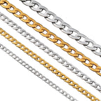 Classic Link Chain Necklace for Gothic Punk and Alternative Styling