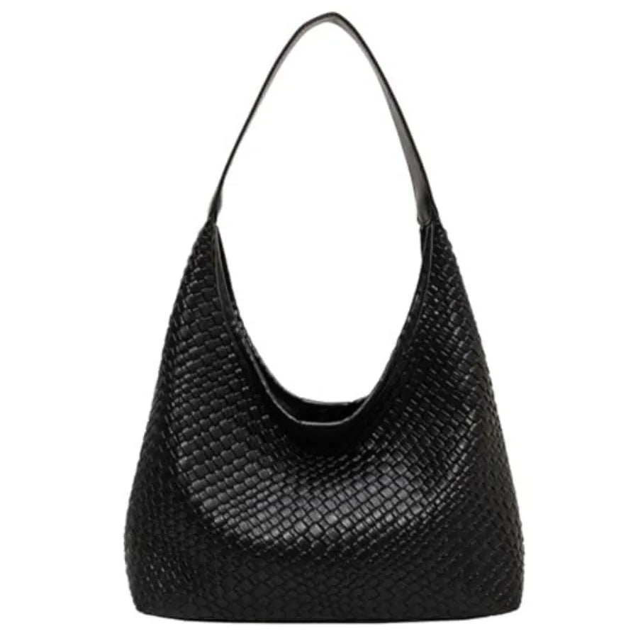 Minimal Soft Shoulder Tote Bag with Slouchy Underarm Carry Design