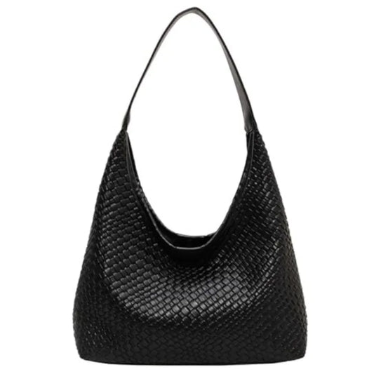 Minimal Soft Shoulder Tote Bag with Slouchy Underarm Carry Design