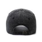 Retro Distressed Embroidered Baseball Cap Adjustable Streetwear Outdoor Fashion Hat