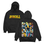 Oversized Anime Hoodie with Comic Manga Streetwear Back Design
