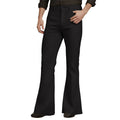 Men's Mid Rise Flared Casual Trousers with Relaxed Fit and Modern Streetwear Style