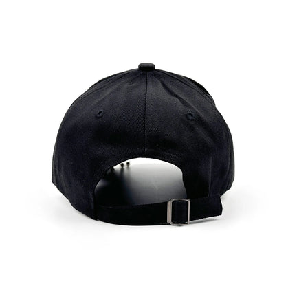 Embroidered Adjustable Baseball Cap with Decorative Metal Accents for Contemporary Streetwear Fashion