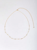 Minimalist Beaded Waist Chain for Y2K Streetwear and Alternative Styling