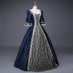 Victorian Inspired Lace Trim Formal Alternative Fashion Ball Gown