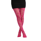 Branch Pattern Lace Fishnet Tights Nature Inspired Alternative Fashion Hosiery