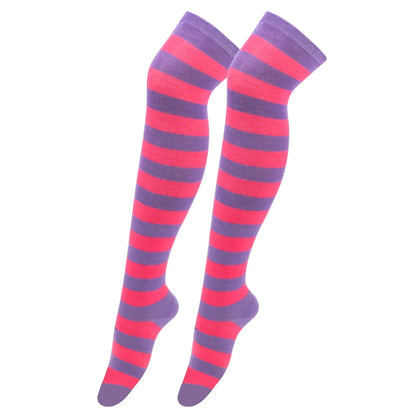 Polka Dot Over-the-Knee Socks with Soft Jacquard Knit for Casual Y2K Fashion