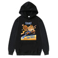 Anime Basketball Graphic Hoodie with Retro Manga Streetwear Style