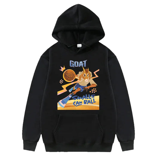 Anime Basketball Graphic Hoodie with Retro Manga Streetwear Style