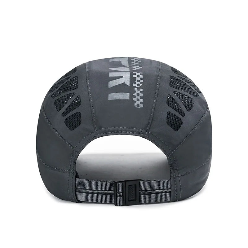 Quick Dry Mesh Baseball Cap Breathable Curved Brim Casual Sports Outdoor Hat