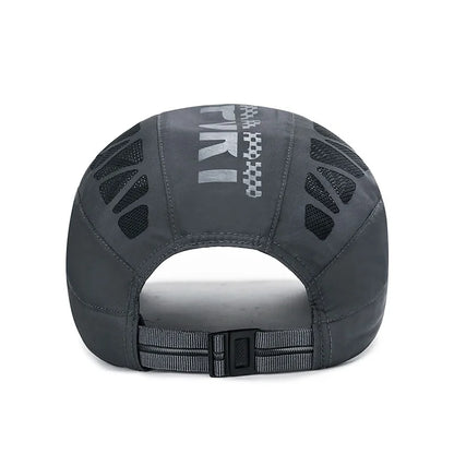Quick Dry Mesh Baseball Cap Breathable Curved Brim Casual Sports Outdoor Hat