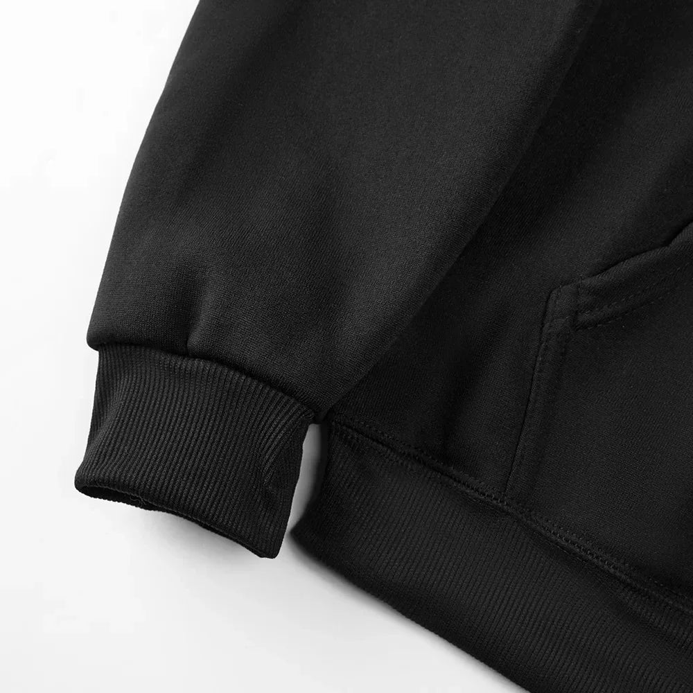 Anime Manga Oversized Hoodie With Dark Fantasy Graphic Streetwear Artwork