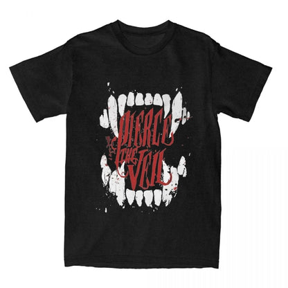 Distressed Typography Graphic Cotton Streetwear T-Shirt with Vintage Edge Design