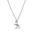 Mystical Skull Horse Pendant Necklace for Gothic and Alternative Fashion