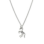 Mystical Skull Horse Pendant Necklace for Gothic and Alternative Fashion