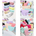 10-Piece Women’s Assorted Pastel Triangle Briefs Set in Macaron-Inspired Colors with Elastic Waistbands
