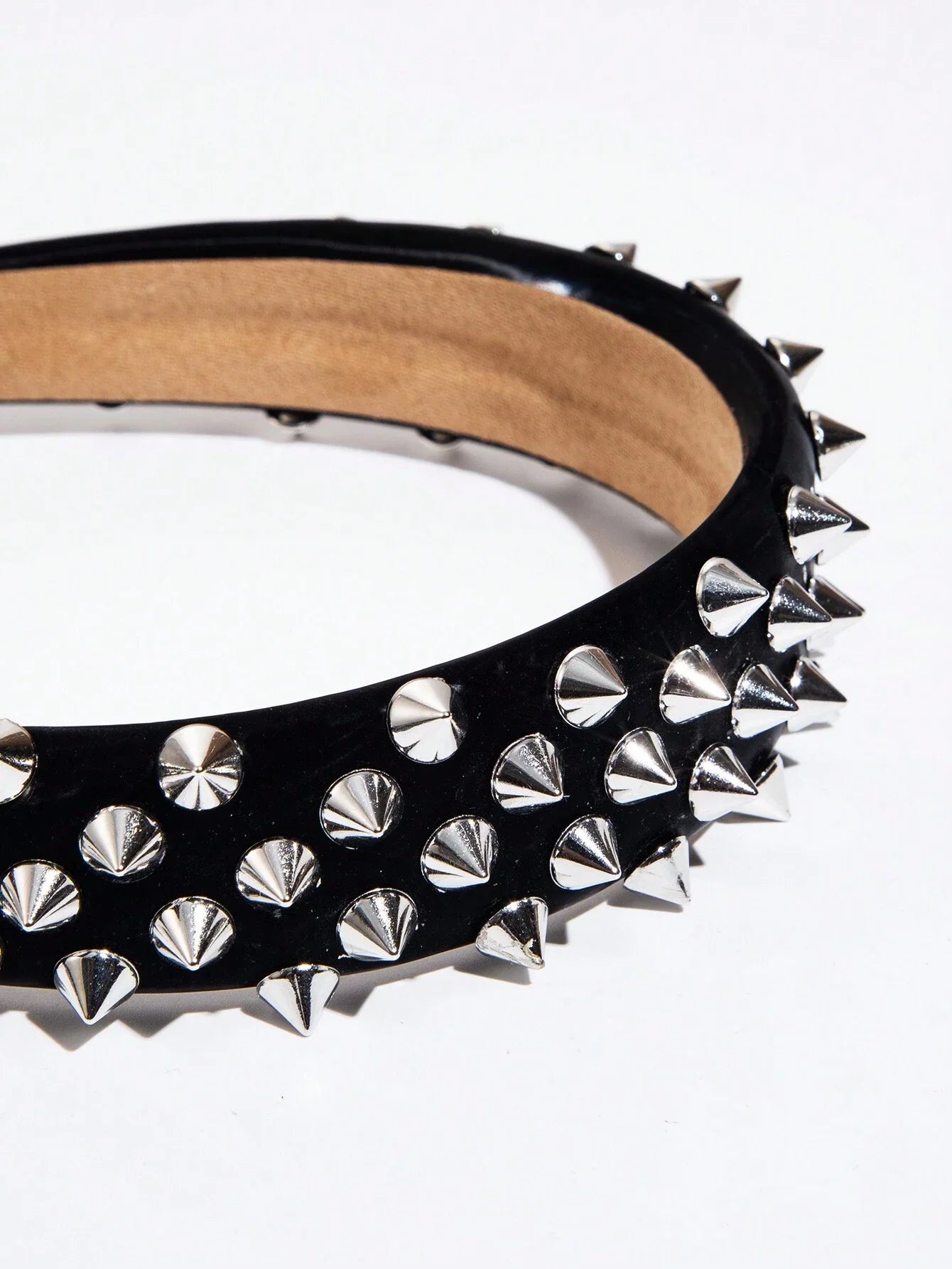 Spike Studded Headband Gothic Punk Alternative Statement Hair Accessory