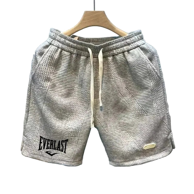 Unisex Relaxed Casual Shorts with Drawstring Waist and Graphic Streetwear Everyday Design