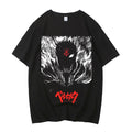 Chaos Anime Shadow Oversized Alternative Streetwear Graphic Shirt