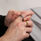 Minimalist Geometric Band Ring Punk Alternative Everyday Statement Jewelry