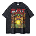 Vintage Fantasy Anime Streetwear Tee with Retro Manga-Inspired Graphic