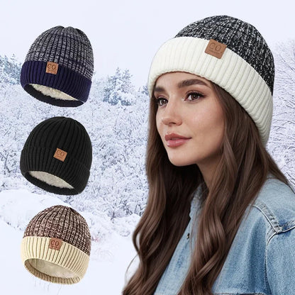 Brimless Ribbed Polyester Knit Beanie for Everyday Winter Casual Streetwear and Travel Comfort