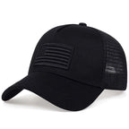 Unisex Breathable Mesh Baseball Cap with Embroidered Patch for Casual Outdoor Everyday Wear