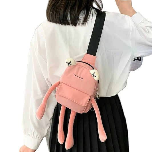 Compact Utility Crossbody Bag with Adjustable Strap Everyday Casual Design