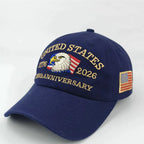 Vintage Embroidered Adjustable Cotton Baseball Cap with Curved Brim for Everyday Casual Style