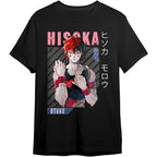 Anime Goth Graphic Streetwear Tee with Manga-Inspired Alternative Fashion Artwork