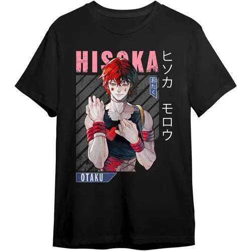 Anime Goth Graphic Streetwear Tee with Manga-Inspired Alternative Fashion Artwork